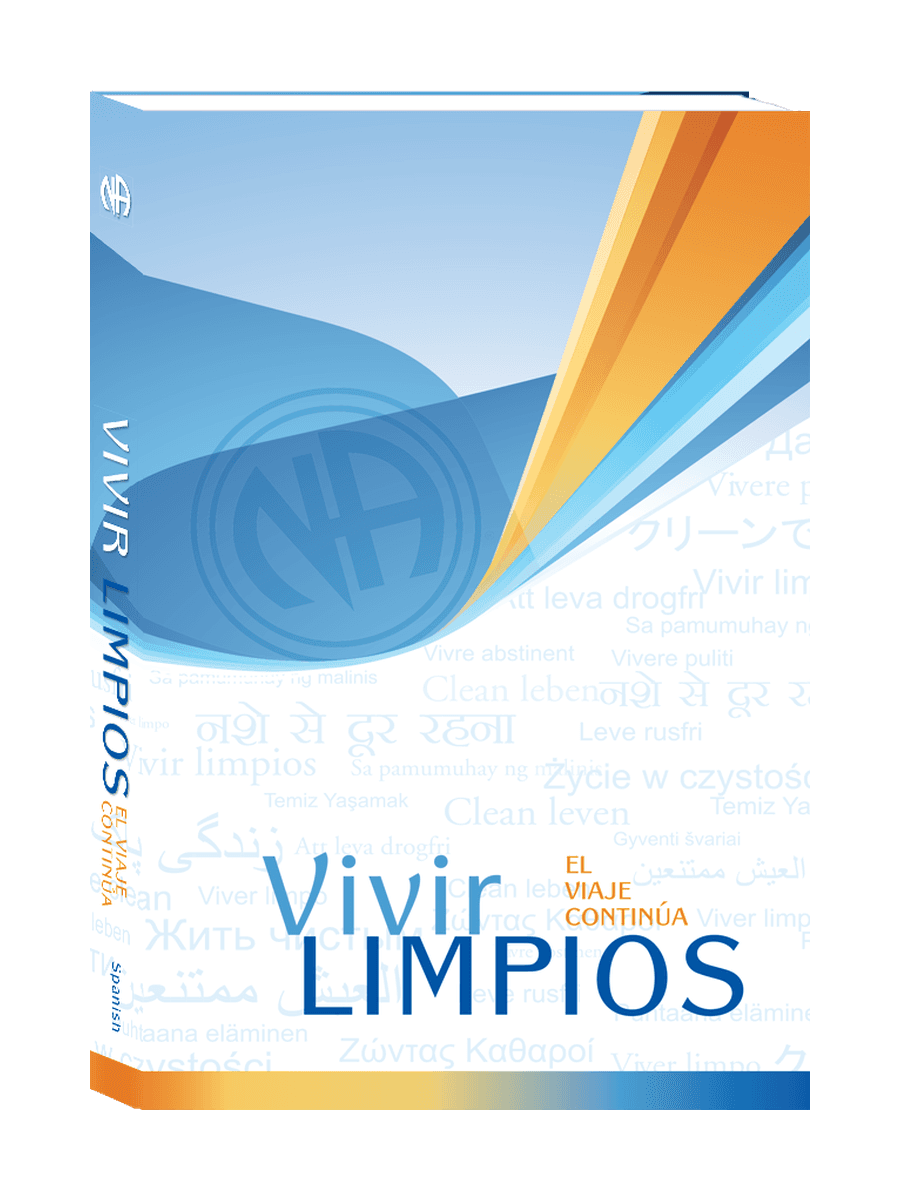 Portada de literatura de Narcóticos Anónimos